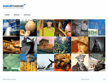 Tablet Screenshot of euskalmuseoak.com